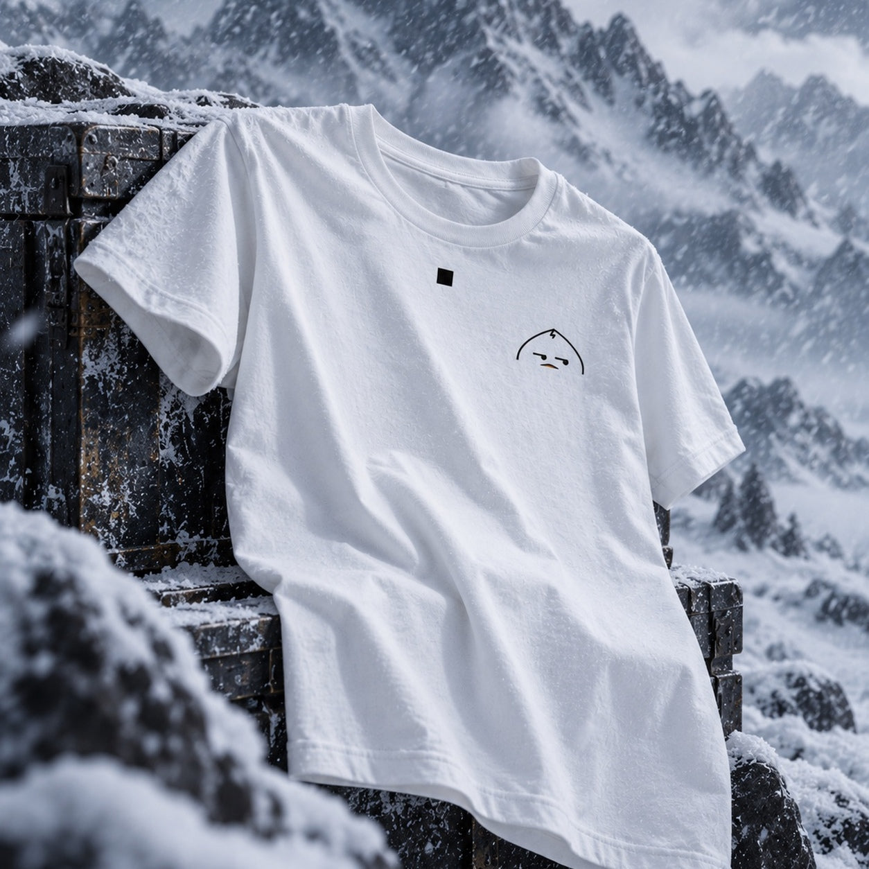 One Pixel - Blinding Blizzardry | Waddleton the Peeking Duck™ Tee