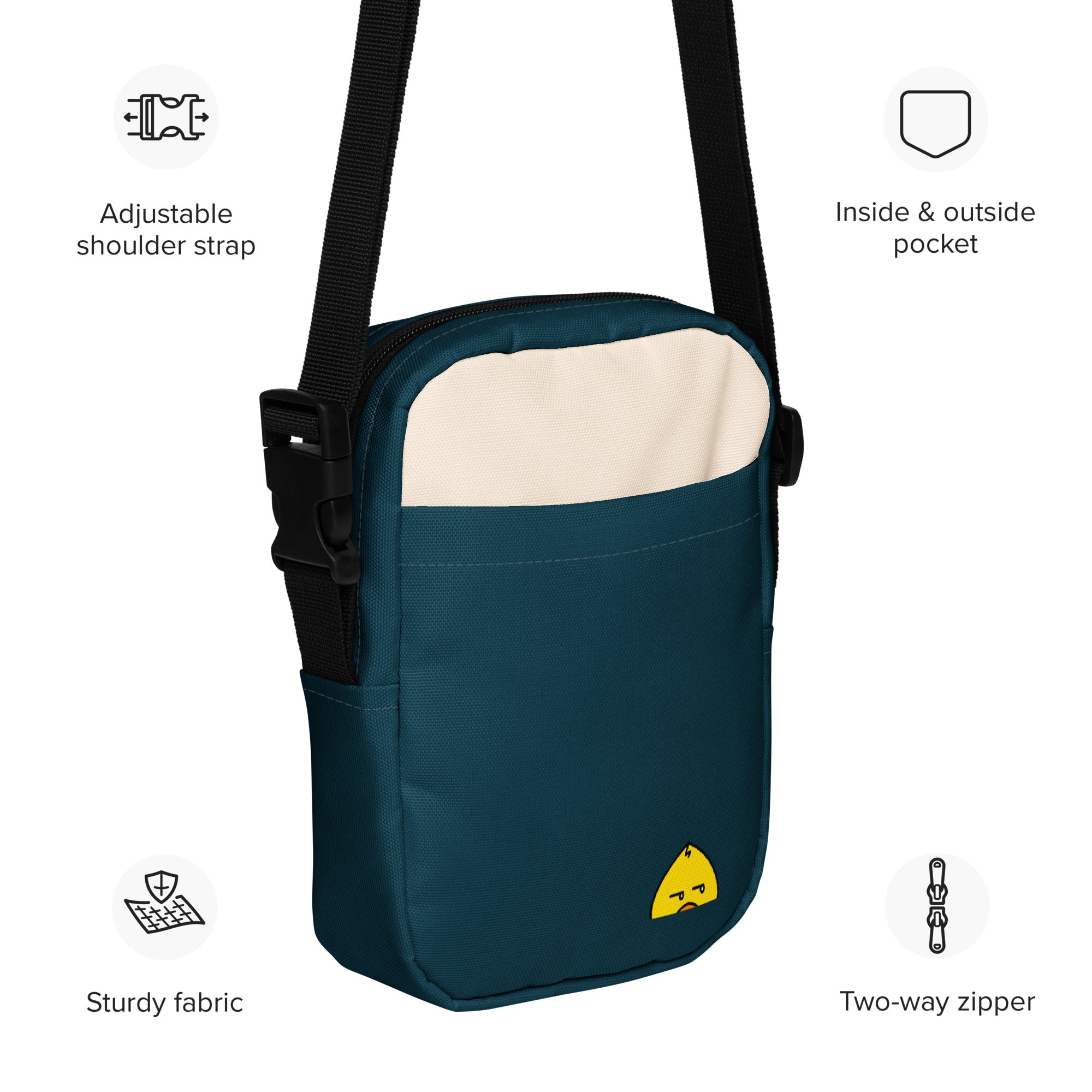 Midnight Shore | Waddleton the Peeking Duck™ Crossbody Sling Bag 1.4L