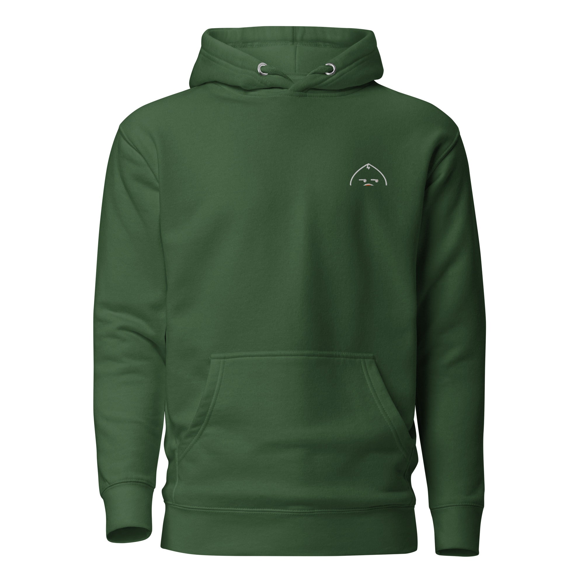cotton-heritage-m2580-i-unisex-premium-pullover-hoodie-forest-green-front