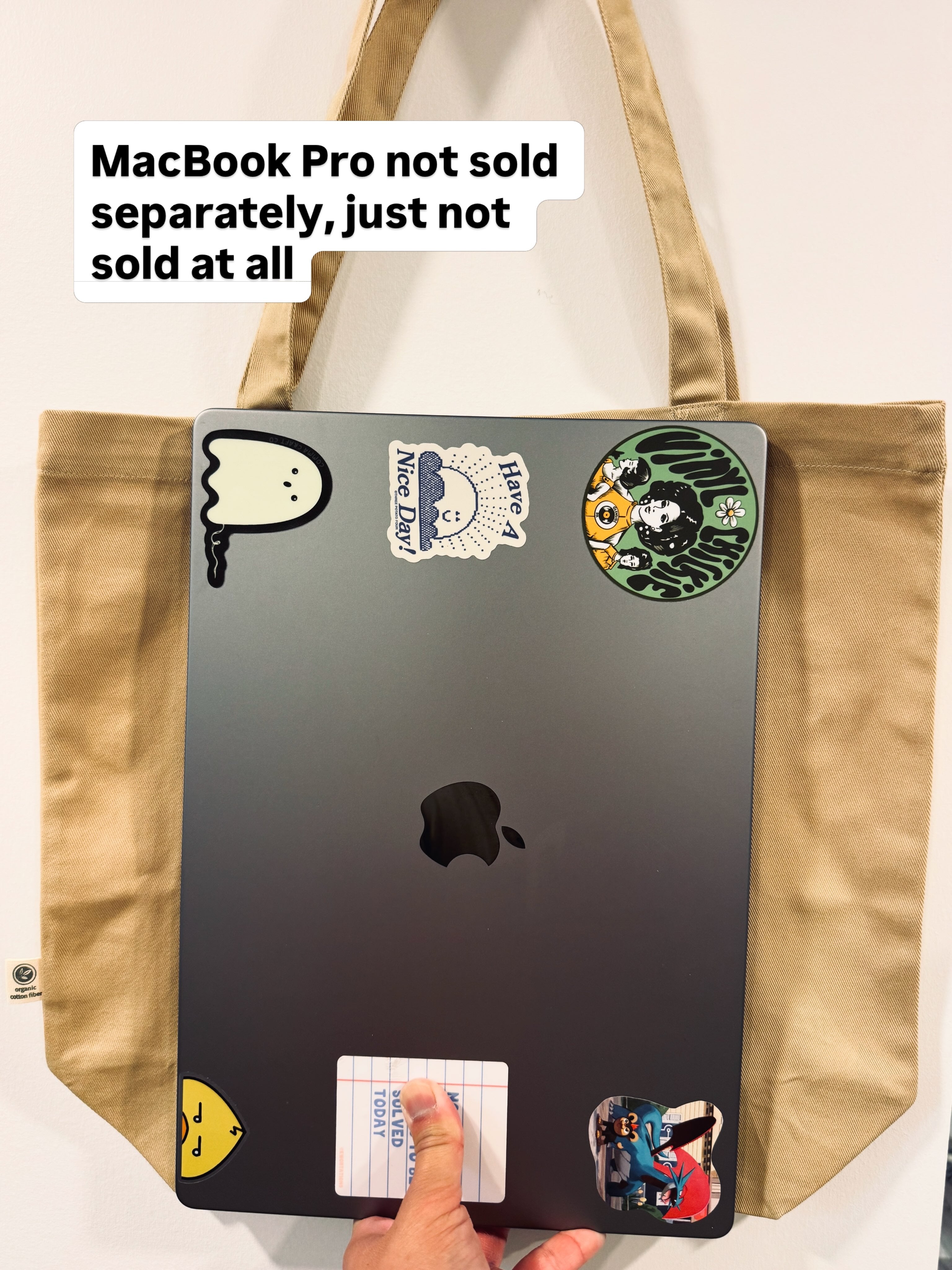 Waddleton the Peeking Duck™ Eco Tote Bag