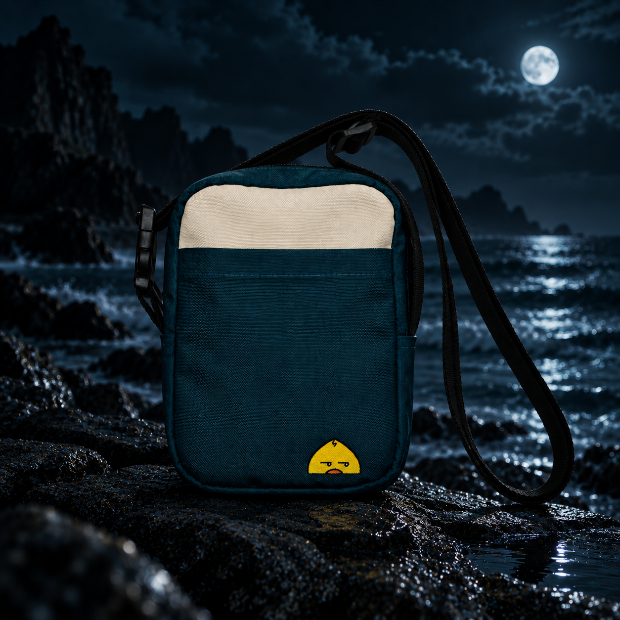 Midnight Shore | Waddleton the Peeking Duck™ Crossbody Sling Bag 1.4L
